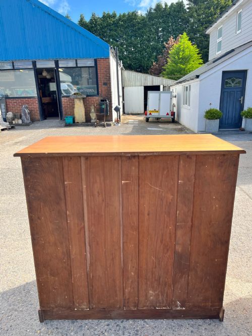 A GOOD AESTHETIC MOVEMENT PAINTED ASH OAK 2 PIECE BEDROOM SUITE MANUFACTURED BY WAUGH SONS CIRCA 1870S C333 - ADDITIONAL PHOTO 19