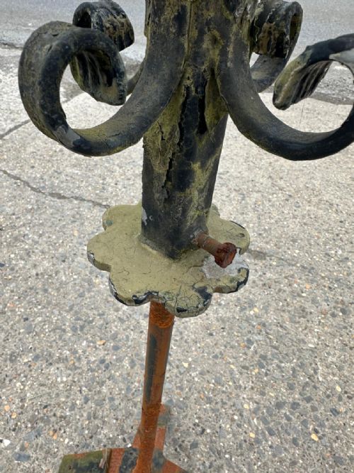 EARLY 20TH CENTURY COCKEREL TOPPED WEATHER VANE - ADDITIONAL PHOTO 8