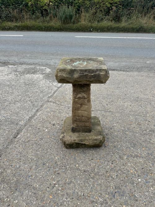 1900 PURBECK STONE BIRD BATH