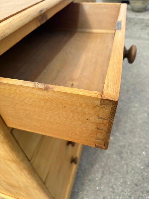 VICTORIAN PINE 24 CHEST OF DRAWERS - ADDITIONAL PHOTO 1