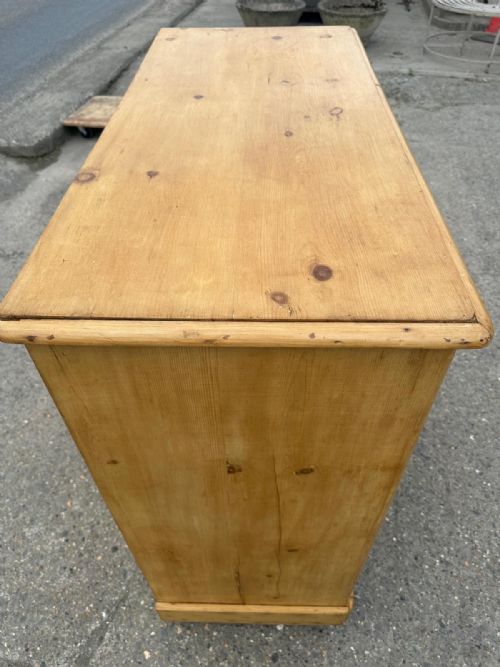 VICTORIAN PINE 24 CHEST OF DRAWERS - ADDITIONAL PHOTO 5
