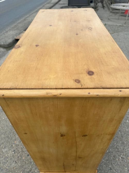 VICTORIAN PINE 24 CHEST OF DRAWERS - ADDITIONAL PHOTO 6
