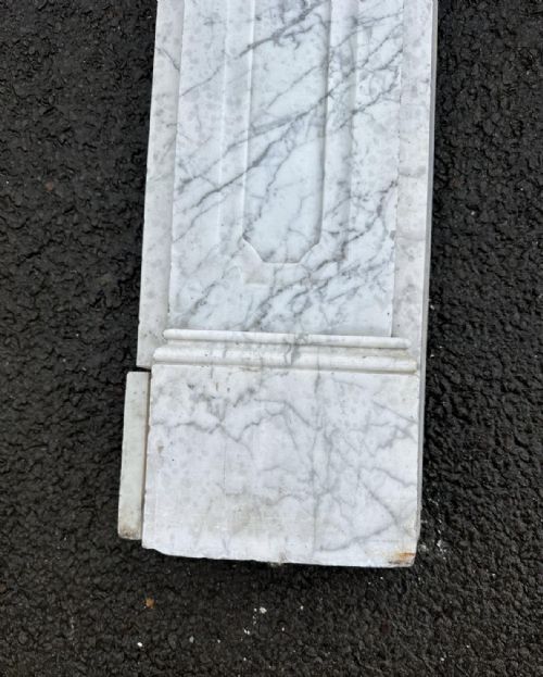 VICTORIAN CARRERA MARBLE FIRE SURROUND - ADDITIONAL PHOTO 1