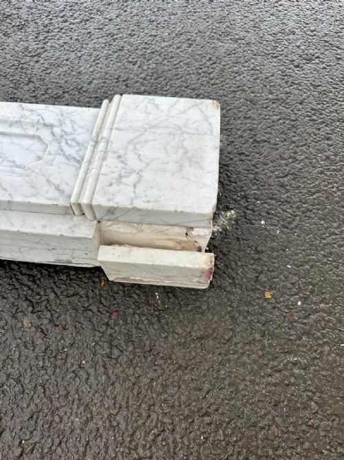 VICTORIAN CARRERA MARBLE FIRE SURROUND - ADDITIONAL PHOTO 9