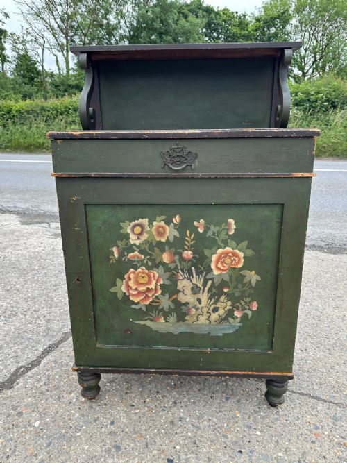 VICTORIAN PINE CUPBOARD WITH RAISED SHELF - ADDITIONAL PHOTO 8