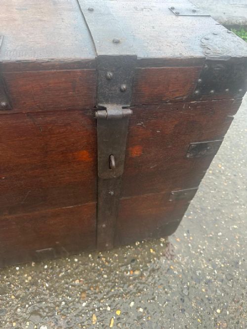 19TH CENTURY OAK SILVER CHEST BY CARRINGTON CO REGENT STREET LONDON - ADDITIONAL PHOTO 1