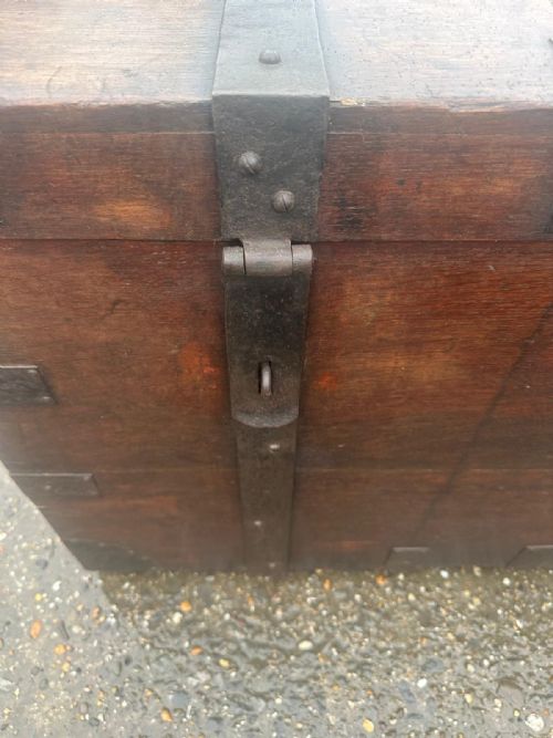 19TH CENTURY OAK SILVER CHEST BY CARRINGTON CO REGENT STREET LONDON - ADDITIONAL PHOTO 5
