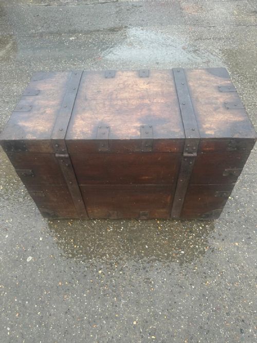 19TH CENTURY OAK SILVER CHEST BY CARRINGTON CO REGENT STREET LONDON - ADDITIONAL PHOTO 7