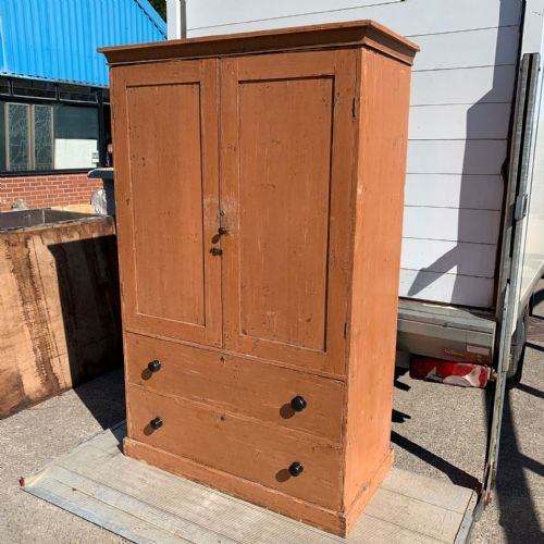 VICTORIAN PINE LINEN PRESS - ADDITIONAL PHOTO 5