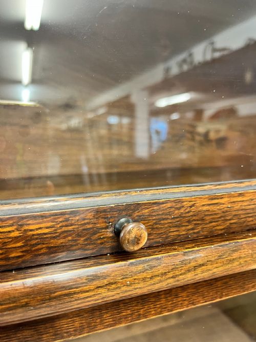 EARLY 20TH CENTURY 19101920 OAK GLOBE WERNICKE SECTIONAL BOOKCASE - ADDITIONAL PHOTO 3