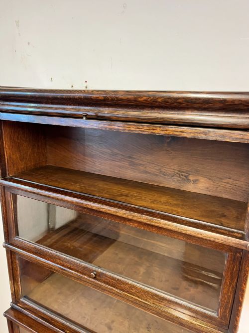 EARLY 20TH CENTURY 19101920 OAK GLOBE WERNICKE SECTIONAL BOOKCASE - ADDITIONAL PHOTO 5