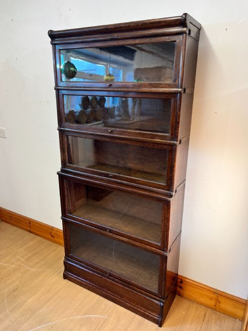 EARLY 20TH CENTURY 19101920 OAK GLOBE WERNICKE SECTIONAL BOOKCASE - ADDITIONAL PHOTO 7