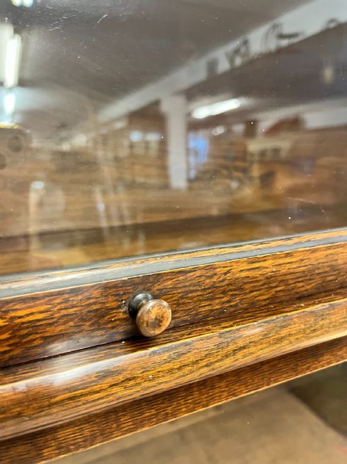 EARLY 20TH CENTURY 19101920 OAK GLOBE WERNICKE SECTIONAL BOOKCASE - ADDITIONAL PHOTO 3