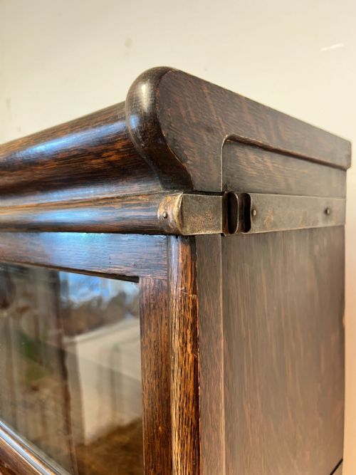 EARLY 20TH CENTURY 19101920 OAK GLOBE WERNICKE SECTIONAL BOOKCASE - ADDITIONAL PHOTO 4