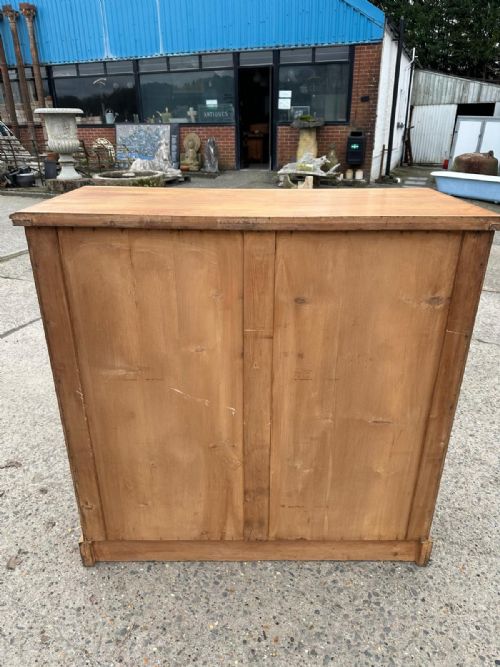 EDWARDIAN 1910 ASH 2 3 CHEST OF DRAWERS - ADDITIONAL PHOTO 3