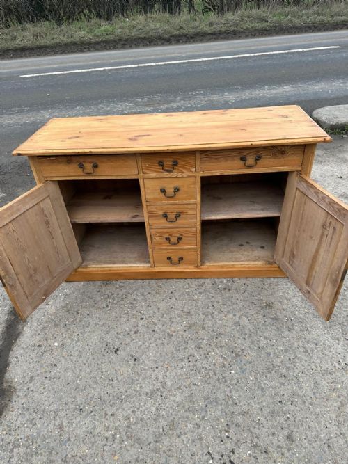 CIRCA 1900 PINE DRESSER BASE - ADDITIONAL PHOTO 5