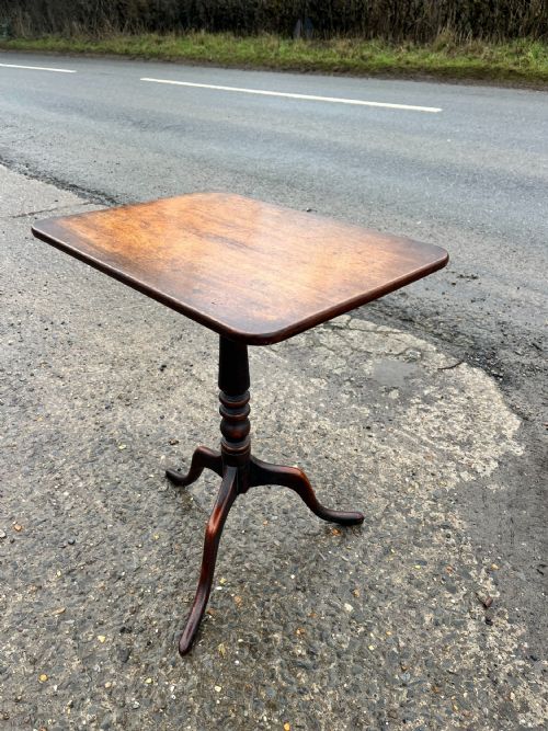 CIRCA 1800 GEORGIAN MAHOGANY TILT TOP TABLE - ADDITIONAL PHOTO 6