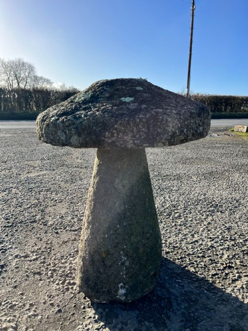 CIRCA 1800 CORNISH GRANITE STADDLE STONE - ADDITIONAL PHOTO 2
