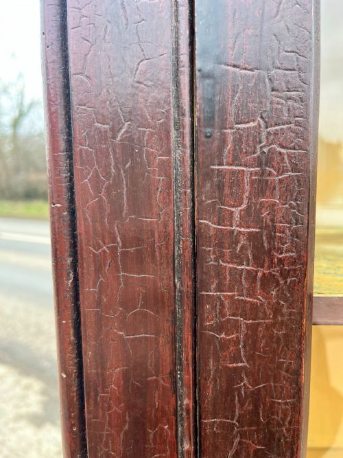 VICTORIAN GLAZED DRESSER IN ORIGINAL PAINT - ADDITIONAL PHOTO 15