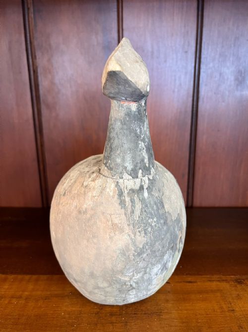 3 HAND CARVED DECOY GUINEA FOWL - ADDITIONAL PHOTO 5