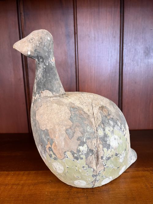 3 HAND CARVED DECOY GUINEA FOWL - ADDITIONAL PHOTO 6