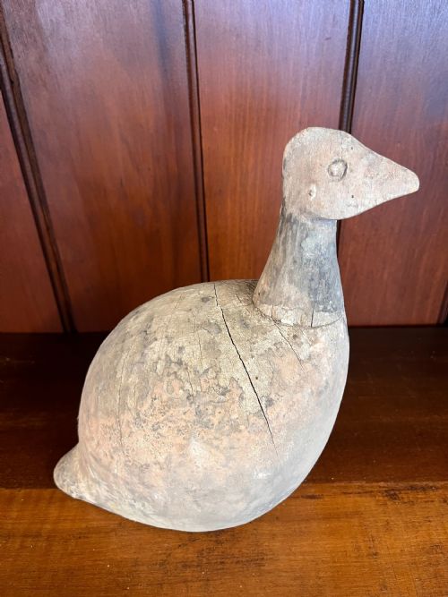 3 HAND CARVED DECOY GUINEA FOWL - ADDITIONAL PHOTO 9