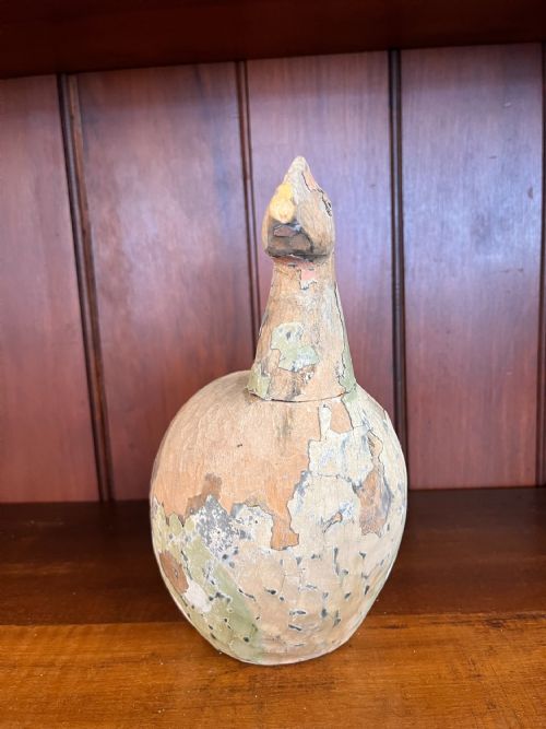 3 HAND CARVED DECOY GUINEA FOWL - ADDITIONAL PHOTO 12