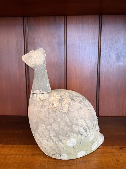 3 HAND CARVED DECOY GUINEA FOWL - ADDITIONAL PHOTO 15
