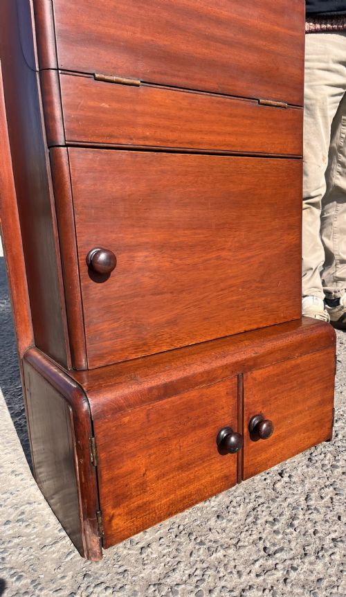 LATE 19TH CENTURY MAHOGANY SHIP WASHSTAND - ADDITIONAL PHOTO 3