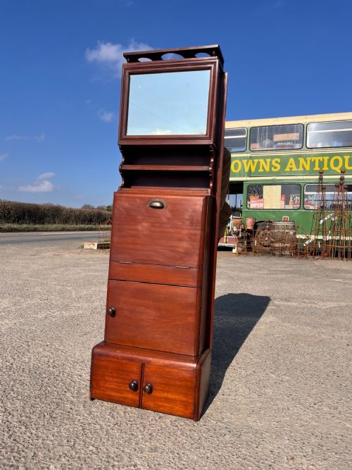 LATE 19TH CENTURY MAHOGANY SHIP WASHSTAND - ADDITIONAL PHOTO 1