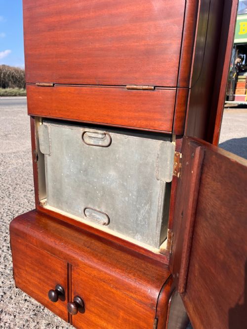 LATE 19TH CENTURY MAHOGANY SHIP WASHSTAND - ADDITIONAL PHOTO 10