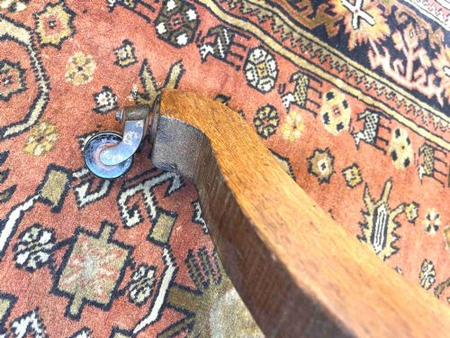 1920S OAK SWIVEL DESK CHAIR BY BIDDICK CO HOUSE FURNISHERS BRIDGWATER BURNHAMH408RN - ADDITIONAL PHOTO 10