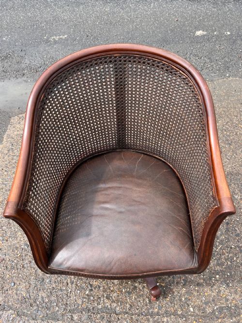 19TH CENTURY SWIVEL DESK CHAIR - ADDITIONAL PHOTO 8