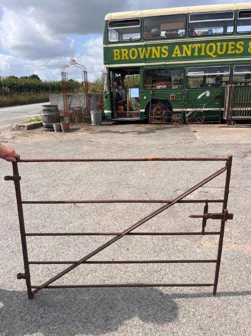 an early 19th century single wrought iron estate gate - CATEGORY: ANTIQUE MISCELLANEOUS - DATED 19TH CENTURY