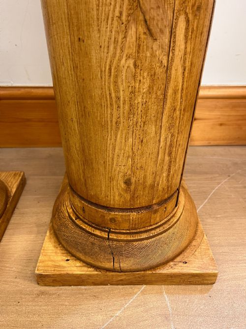 GEORGIAN 1820 PINE PILLARS FROM BYES TOLL HOUSE SIDMOUTH M517 3 AVAILABLE 275 EACH - ADDITIONAL PHOTO 8