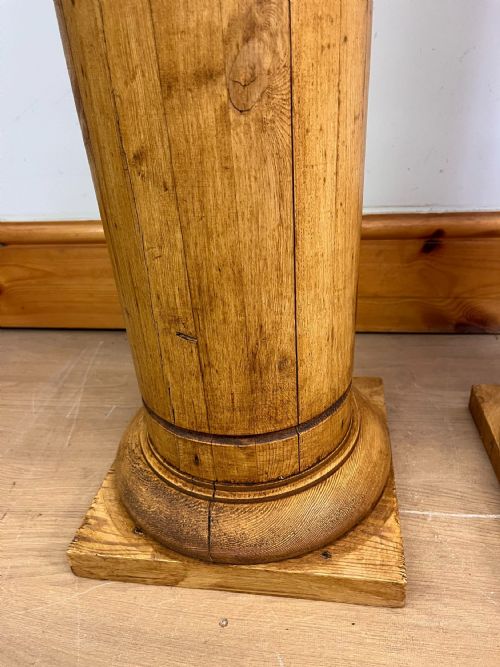 GEORGIAN 1820 PINE PILLARS FROM BYES TOLL HOUSE SIDMOUTH M517 3 AVAILABLE 275 EACH - ADDITIONAL PHOTO 10