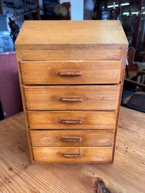1930S FLORA MACDONALD NEEDLES MIRRORED COUNTER TOP DISPLAY CABINET - ADDITIONAL PHOTO 6