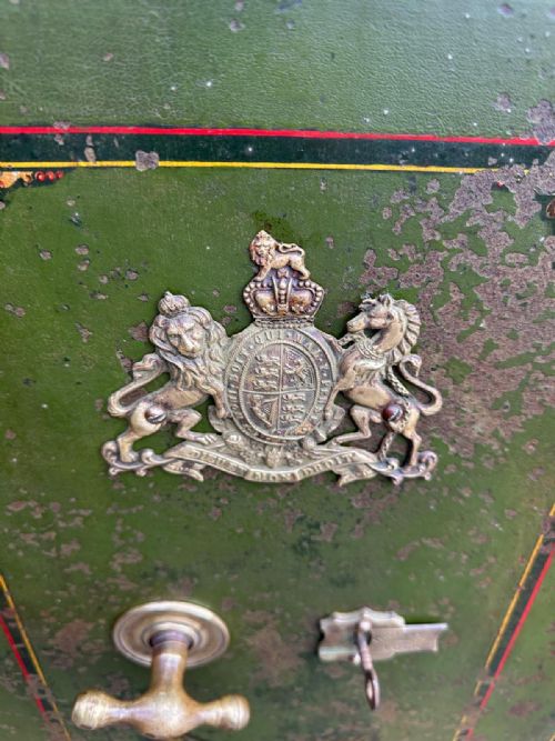 VICTORIAN SAFE WITH KEY - ADDITIONAL PHOTO 4