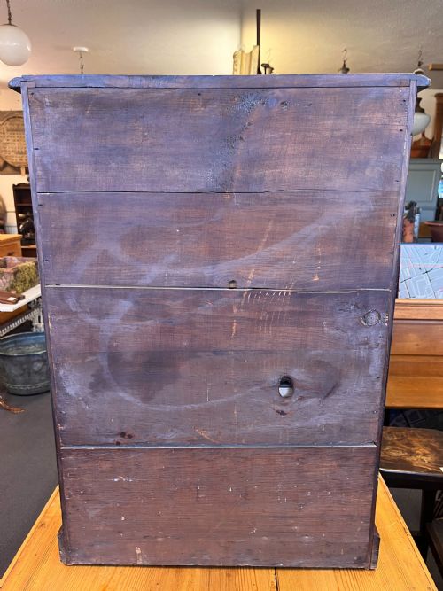 VICTORIAN MAHOGANY DISPLAY CABINET HOUSING A BUTTERFLY COLLECTION - ADDITIONAL PHOTO 11
