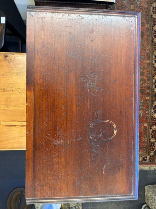 VICTORIAN MAHOGANY DISPLAY CABINET HOUSING A BUTTERFLY COLLECTION - ADDITIONAL PHOTO 13