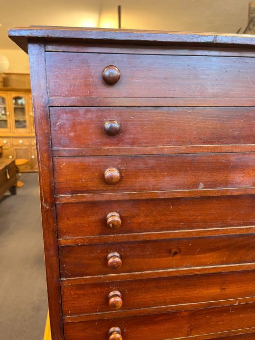 VICTORIAN MAHOGANY DISPLAY CABINET HOUSING A BUTTERFLY COLLECTION - ADDITIONAL PHOTO 14