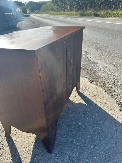 GEORGIAN 1800ISH 2 2 MAHOGANY CHEST OF DRAWERS - ADDITIONAL PHOTO 2