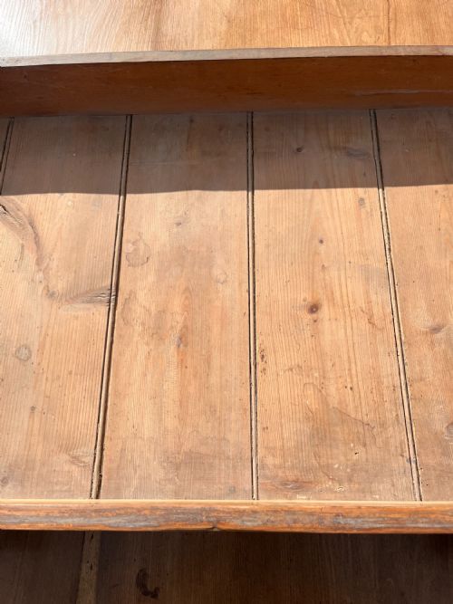 VICTORIAN PINE FARMHOUSE KITCHEN TABLE - ADDITIONAL PHOTO 4