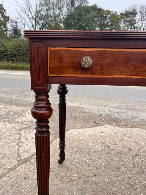 VICTORIAN MAHOGANY WRITING DESK - ADDITIONAL PHOTO 1