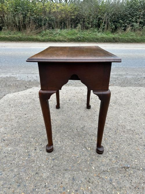 18TH CENTURY OAK LOWBOY - ADDITIONAL PHOTO 4