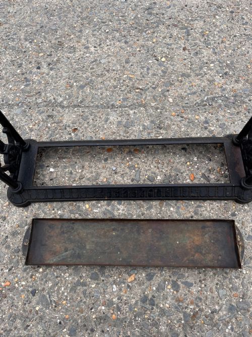 VICTORIAN COALBROOKDALE CAST IRON STICK STAND - ADDITIONAL PHOTO 1