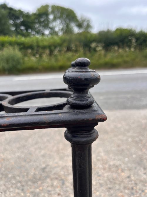 VICTORIAN COALBROOKDALE CAST IRON STICK STAND - ADDITIONAL PHOTO 8