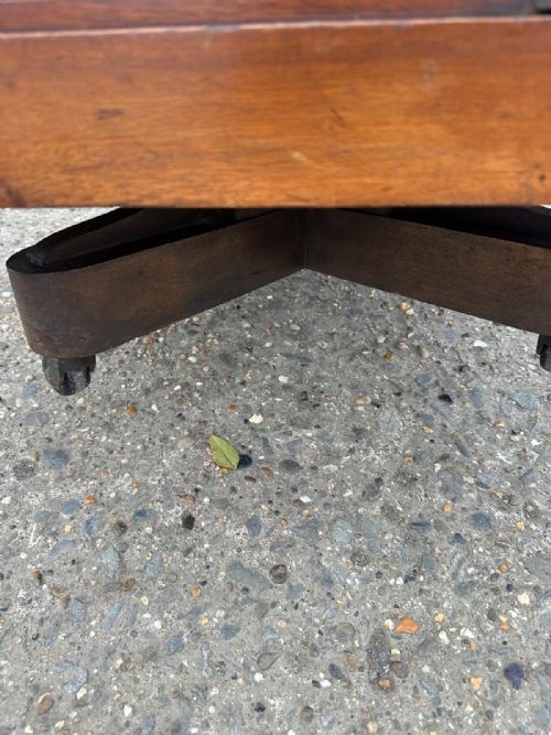 EDWARDIAN MAHOGANY REVOLVING BOOKCASE BY JAMES SHOOLBRED AND CO LONDON - ADDITIONAL PHOTO 6