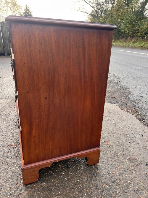 EARLY 19TH CENTURY GEORGIAN MAHOGANY 23 CHEST OF DRAWERS - ADDITIONAL PHOTO 5