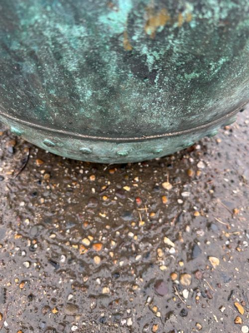 19TH CENTURY RIVETED COPPER BOILER - ADDITIONAL PHOTO 2